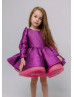 Long Sleeves Glitter Knee Length Flower Girl Dress